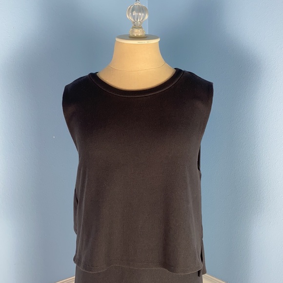 SOPHIE RUE Charcoal Open-back Ribbed Dress - Picture 2 of 5